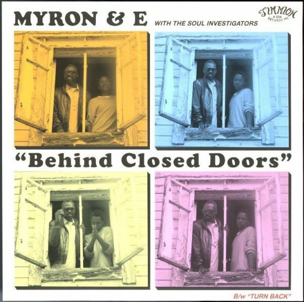 2013年 フィンランド盤7インチ！Myron & E With The Soul Investigators / Behind Closed Doors【Timmion # 034】マイロン & E ソウル