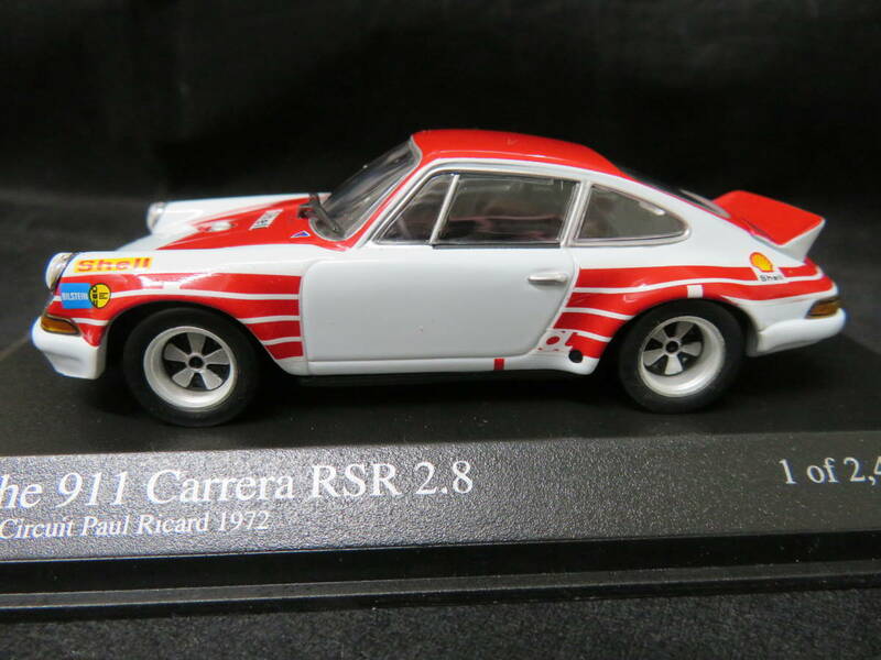 1/43　ポルシェ　911　カレラ　RSR　2.8　Test Car　ポールリカール　1972