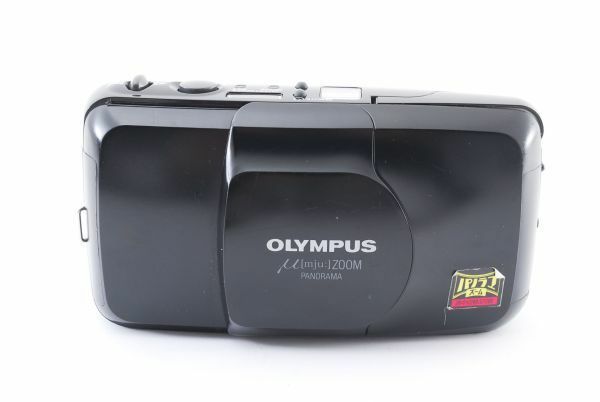 ◆中古◆ オリンパス OLYMPUS μ [mju:] ZOOM PANORAMA ブラック コンパクト フィルムカメラ #3292