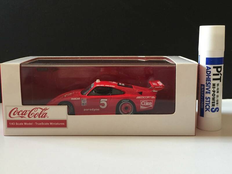 Coca-Cola　コカコーラ仕様　TrueScale 1/43 1983 Fabcar 935-84 #5 デイトナファイナル