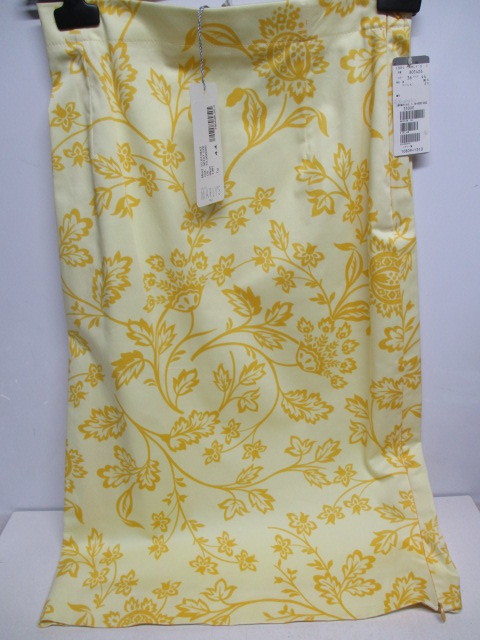 C899/未使用 MARLY’S イタリア製 サイズ44（3L) 花柄 タイトスカート 大きいサイズ 定価33000円