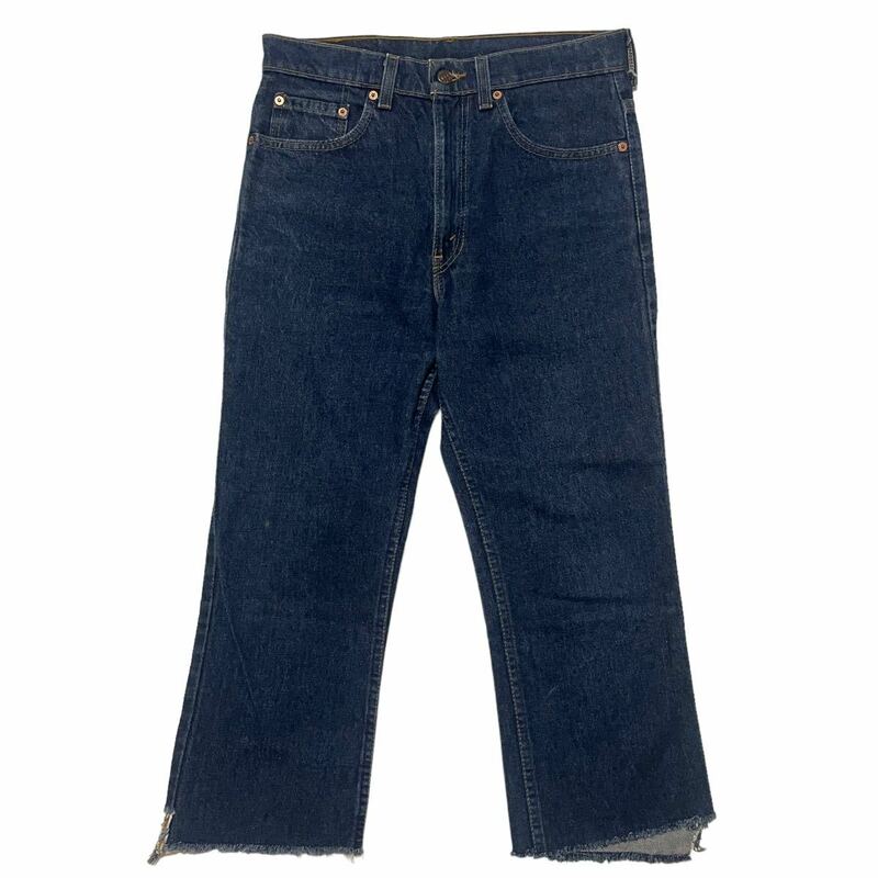 90s 古着 USA製 Levi's 517 リーバイス フレアパンツ デニム ジーパン ジーンズ