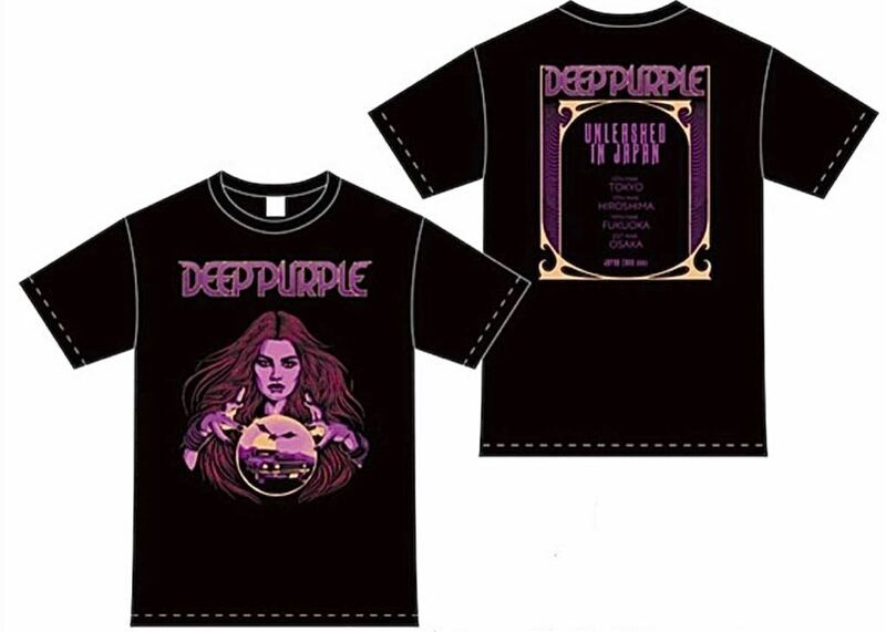 即決! 公式! DEEP PURPLE UNLEASHED IN JAPAN 2023 ☆ FORTUNE TELLER Tシャツ XLサイズ 未開封新品 / ディープ パープル