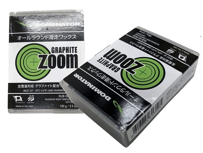 【特別価格】DOMINATOR ドミネーター ZOOM GRAPHITE/100g 滑走WAX 2023-24モデル新品