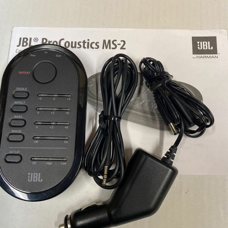 JBL MS-2 Pocket DSP オートマチック・デジタル・イコライザー カーオーディオ オプティマイザ