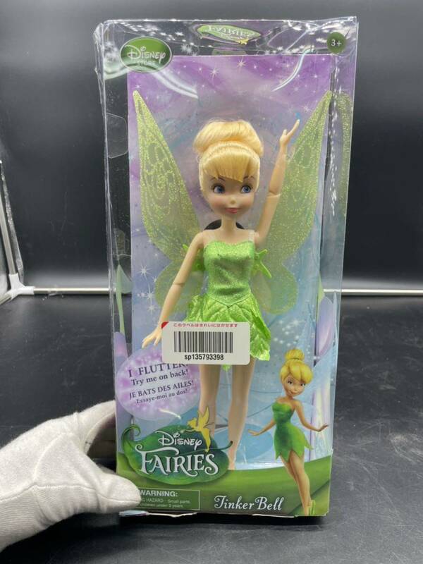 1103 D isney STORE FAIRIES Tinker Bell ティンカーベル フィギュア 人形