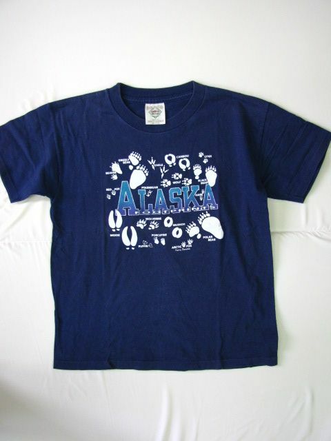 N459＊アラスカ　スーベニアＴシャツ　ALASKA　USA製