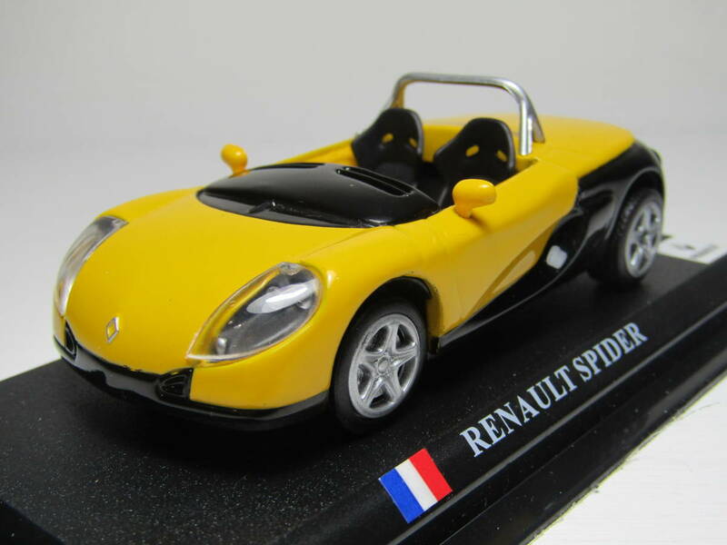 ルノー スポール スパイダー 1/43 Renault Sport Spider 1996 アルピーヌ ブランド Collectibles YwｘBk 美品 ALPINE フランス