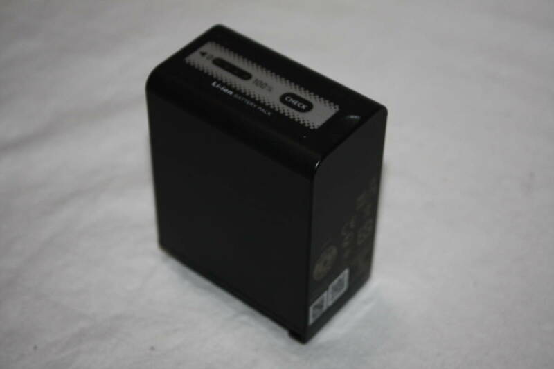 Panasonic　AG-VBR118　純正品　美品　大容量バッテリー　AU-EVA1、AJ-PX270、AG-DVX200、AG-UX180、AG-UX90、HC-X1000、AJ-PG50等用