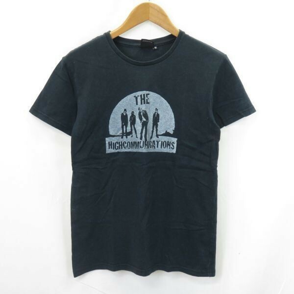 GLAY HIGHCOMMUNICATIONS バンド Tシャツ sizeM/グレイ 0102