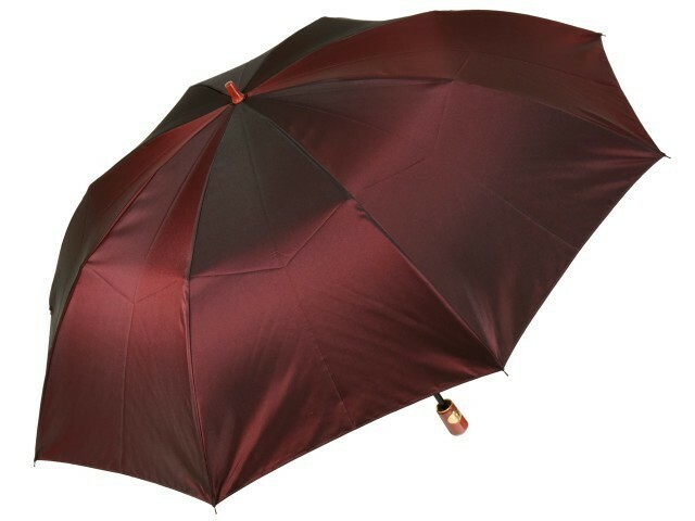 傘 メンズ 折りたたみ傘 前原光榮商店 雨傘 シャンブレイ-M ボルドー