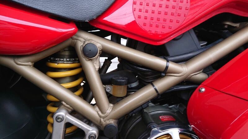 DUCATI ドゥカティ　フレーム　ゴールド　１３ｍｌ　タッチペン タッチアップ