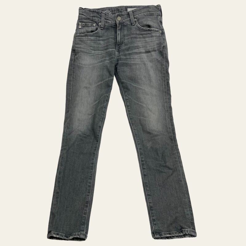 AG-ED DENIM / ADRIANO GOLDSHMIED レディース デニムパンツ ストレッチデニム ブラック 25サイズ 日本製 O-1313