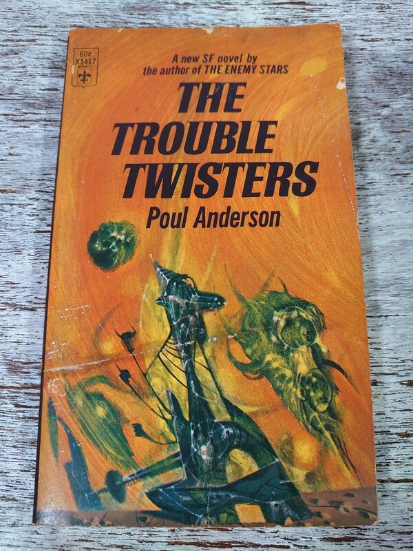 【洋書】X1417/BERKLEY MEDALLION EDITION,JUNE,1967/THE TROUBLE TWISTERS/Poul Anderson-ポール・アンダースン/SF小説