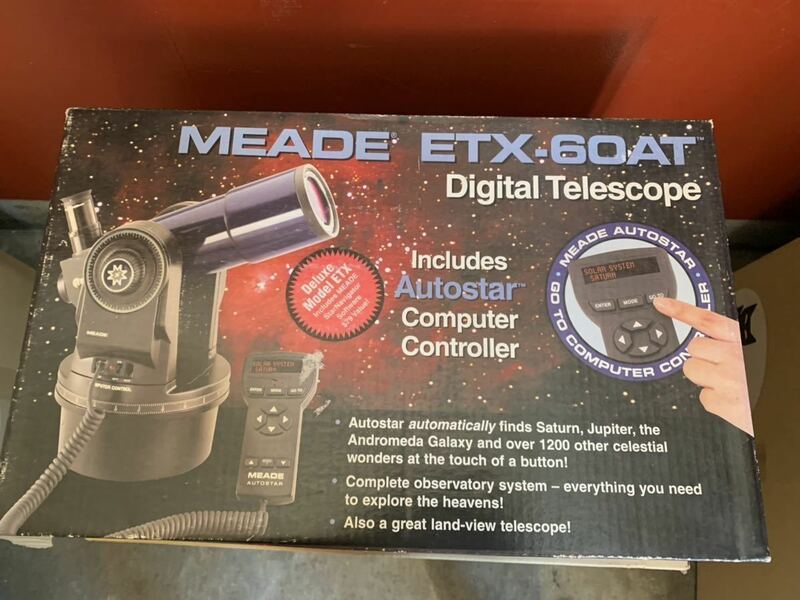 MEADE Optional Accessories ETX-60AT 天体望遠鏡 屈折望遠鏡 Used品 送料込み