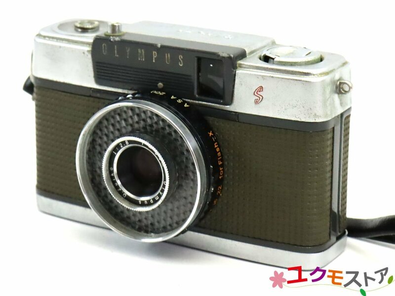 訳あり特価 OLYMPUS PEN-EES 35mm ハーフサイズ フィルムカメラ シャッター・赤ベロ確認済 レトロカメラ
