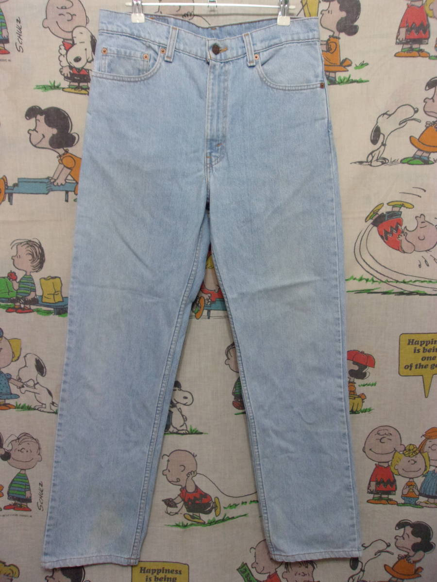 90s USA製 Levi's 510 デニムパンツ W32 90年代 リーバイス ジーパン Gパン ボトムス VINTAGE ビンテージ 古着 アメカジ インディゴ xx 66