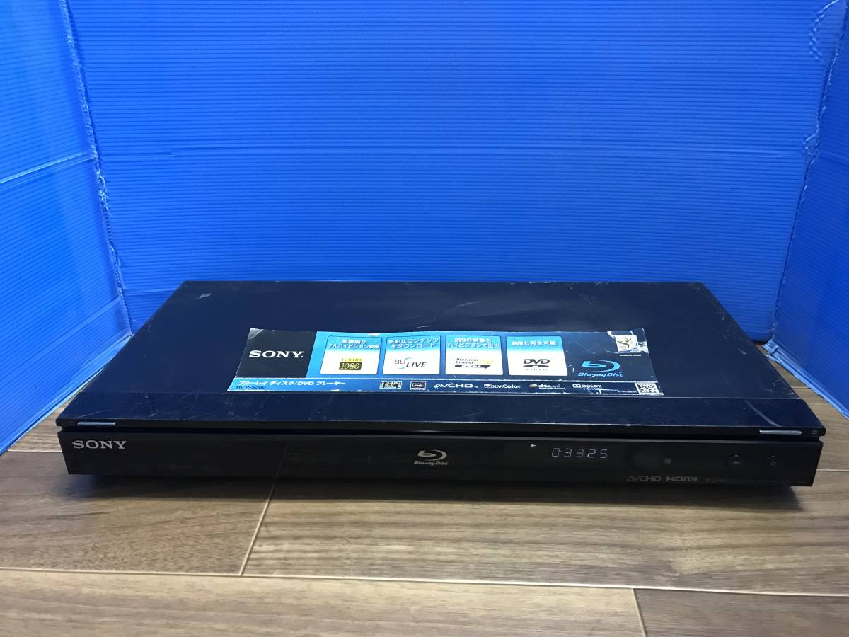ＳＯＮＹブルーレイディスク／DVDプレイヤーBDP-S360　ジャンクB-6710