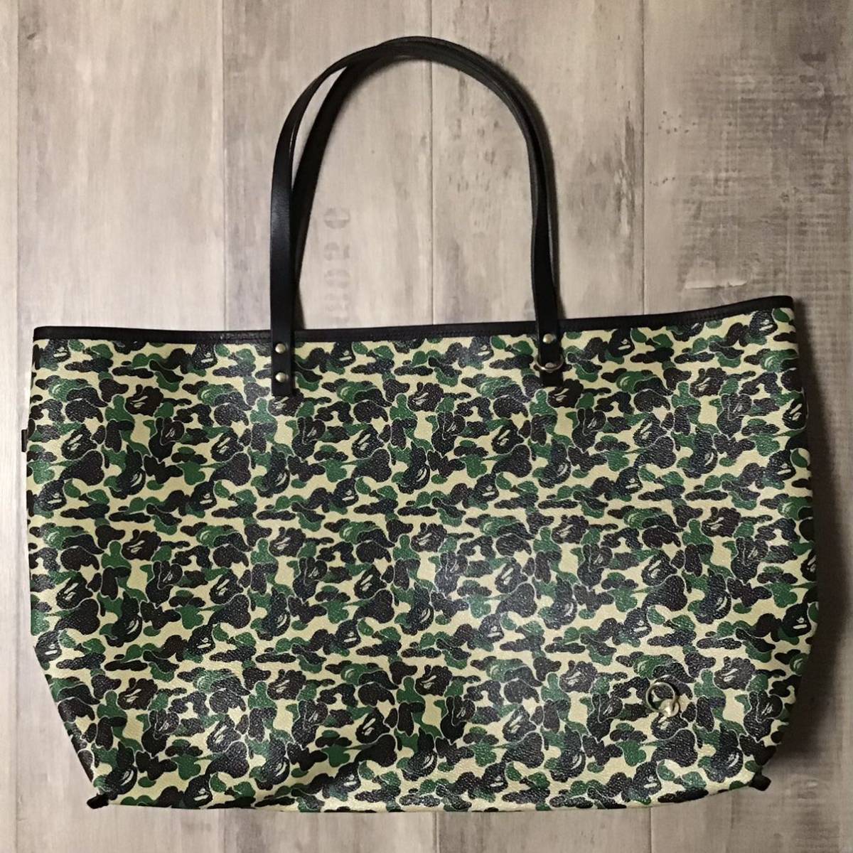 ★激レア★ JAM HOME MADE × BAPE ブラックライド トートバッグ ABC camo a bathing ape BAG エイプ ベイプ アベイシングエイプ 迷彩 z046