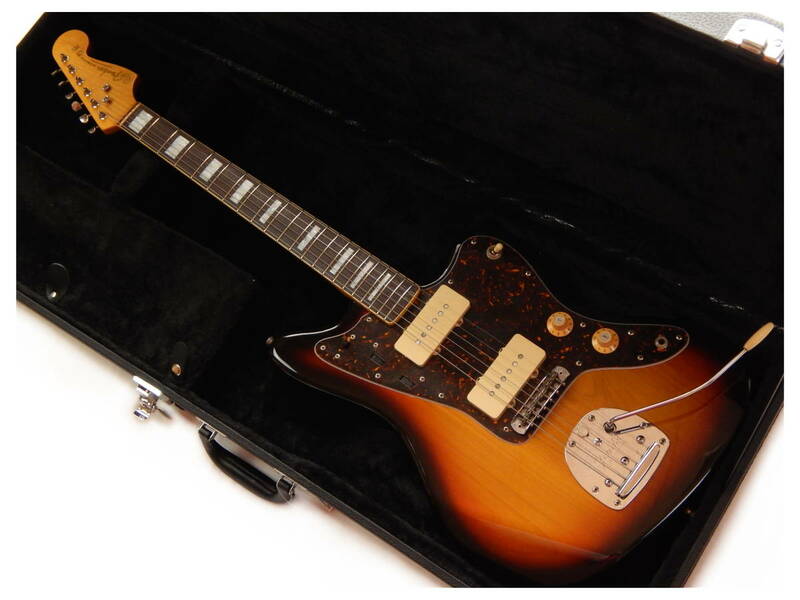 レア Fender Japan JM66B Jazz Master ジャズマスター フェンダージャパン 日本製 ハードケース付き