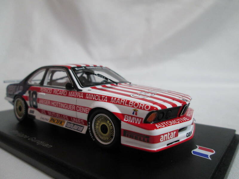 ★スパーク　1/43　BMW　635　Csi No.18 Champion de France Production 1985【新品】★