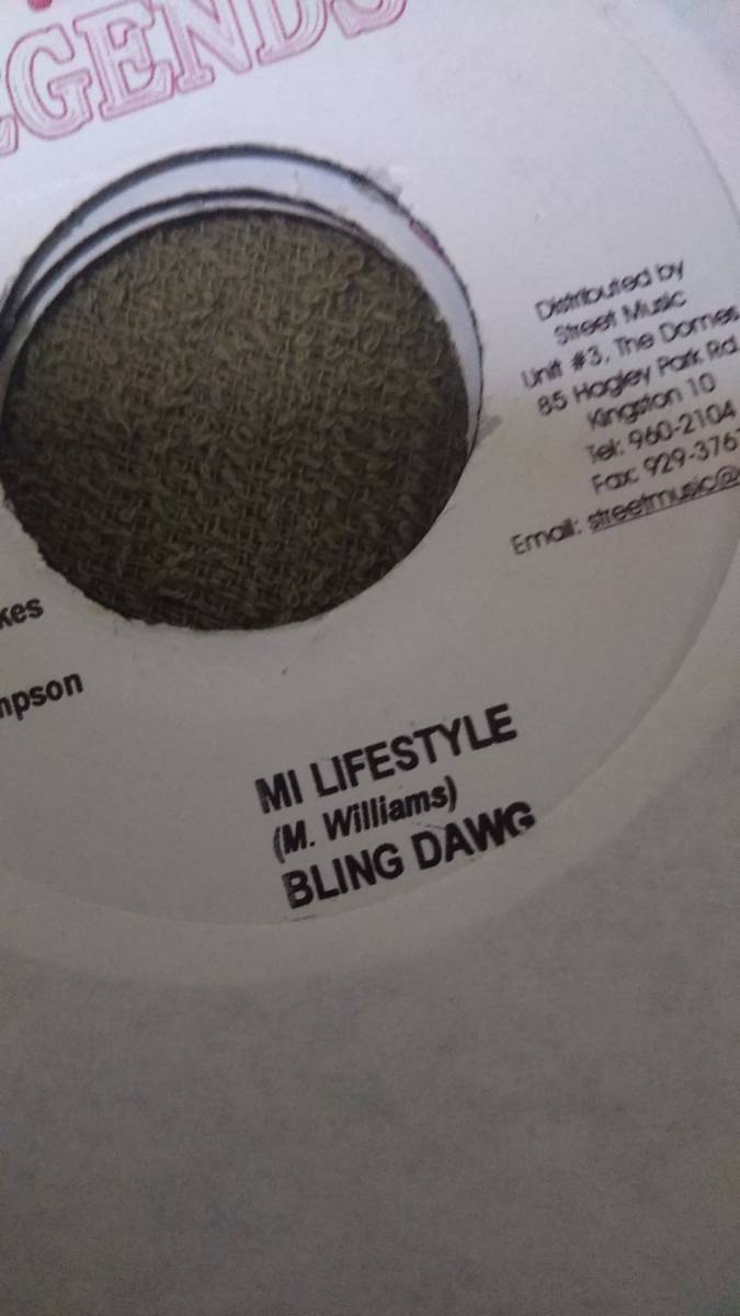 90's Hit Track Nice Re-Make Throw Back Giggy Riddim Single 2枚Set from Legends Bling Dawg Elephant Man