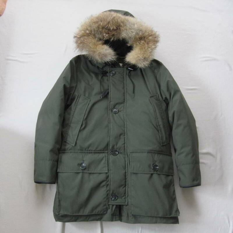 ☆デッド 80s エディーバウアー ポーラーパーカー (XS) POLAR PARKA / Eddie Bauer ビンテージ 黒タグ カラコラム 60s ダウン 日の出タグ