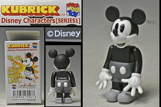 【Disneyｘキューブリック KUBRICK】Disney Characters SERIES1 ミッキー Mickey メディコムトイ MEDICOM TOY