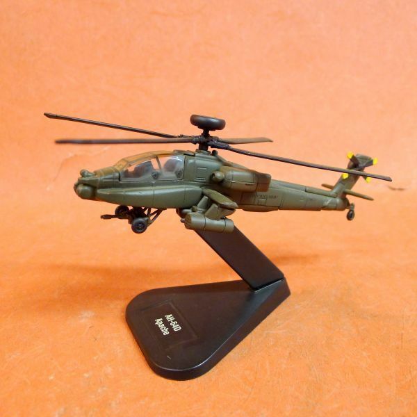 b339 デアゴスティーニ エアコンバットコレクション AH-64Ｄ Apache No9 1/100スケール /60
