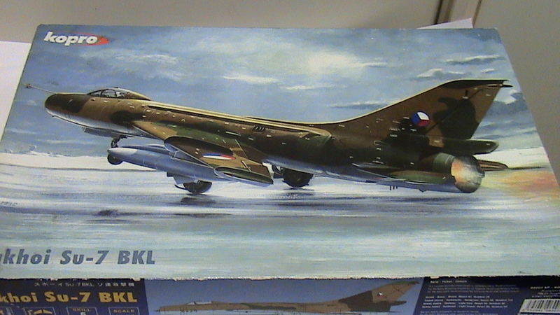 kopro/コプロ【1/48 SU-7 BKL フィッター】SUKHOI スホーイ セマー 製と同金型 KP 箱痛み汚れ有 袋未開封