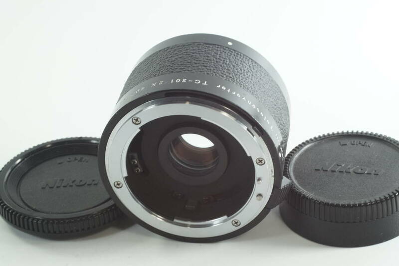 2X-011【外観並品 光学とてもキレイ】Nikon TC-201 TELECONVERTER 2X ニコン テレコンバーター