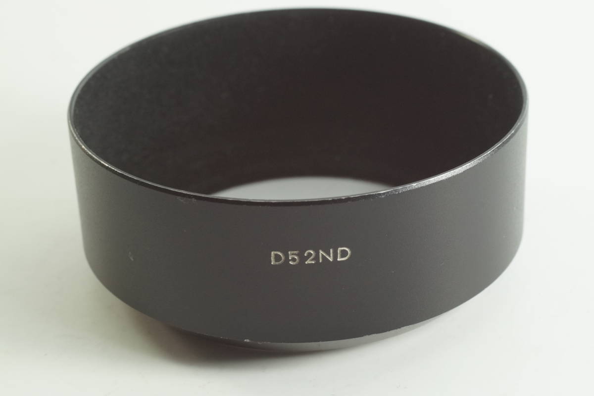 影CG【おおむねキレイ 】MINOLTA D52ND ネジ込み式径52mm MC 55mm F1.7 ミノルタ レンズフード D52ND