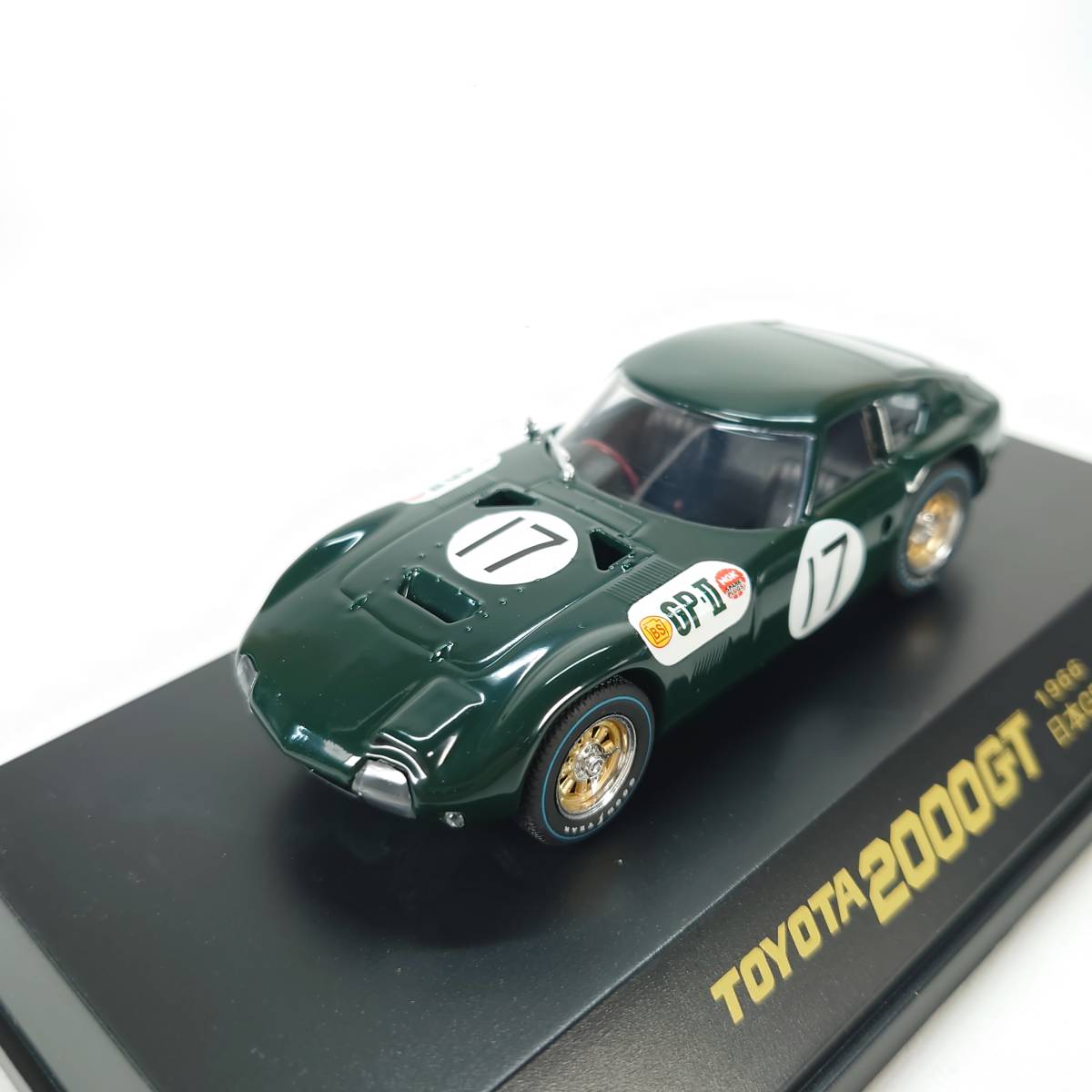 1/43 希少 Q-MODEL TOYOTA 2000GT 1966 日本GP ミニカー 福沢号 トヨタ 現状品