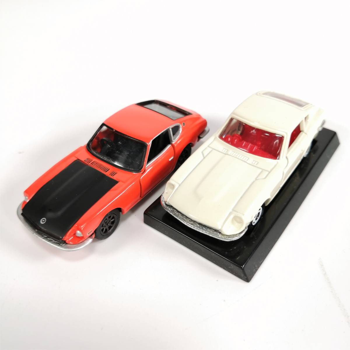 まとめ TOMICA NISSAN FAIRLADY Z 432 ミニカー 2台 セット 1/60 トミカ 日産 フェアレディ ツートンカラー アイボリー系 現状 