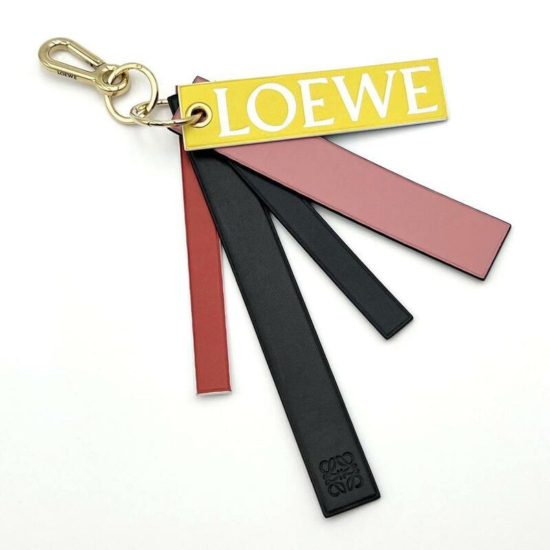 【激レア】ロエベ　LOEWE　レディース　バッグ　チャーム　アクセサリー　レザー　