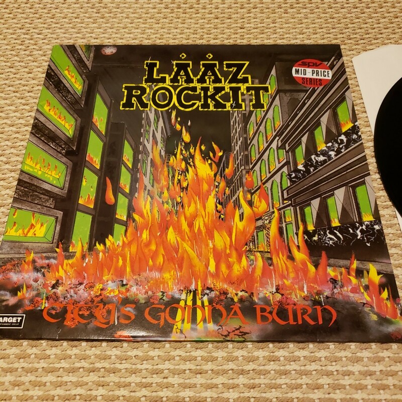 LAAZ ROCKIT/CITY'S GONNA BURN レコード/LP メタリカ スレイヤー