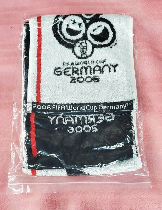 未使用 保管品 ドイツW杯 タオルマフラー 2006年W杯 ワールドカップ記念品 スポーツタオル　R10