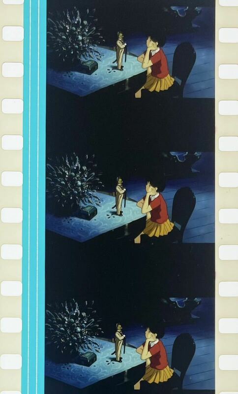 『耳をすませば (1995) WHISPER OF THE HEART』35mm フィルム 5コマ スタジオジブリ 映画　雫　バロン　Film Studio Ghibli レア