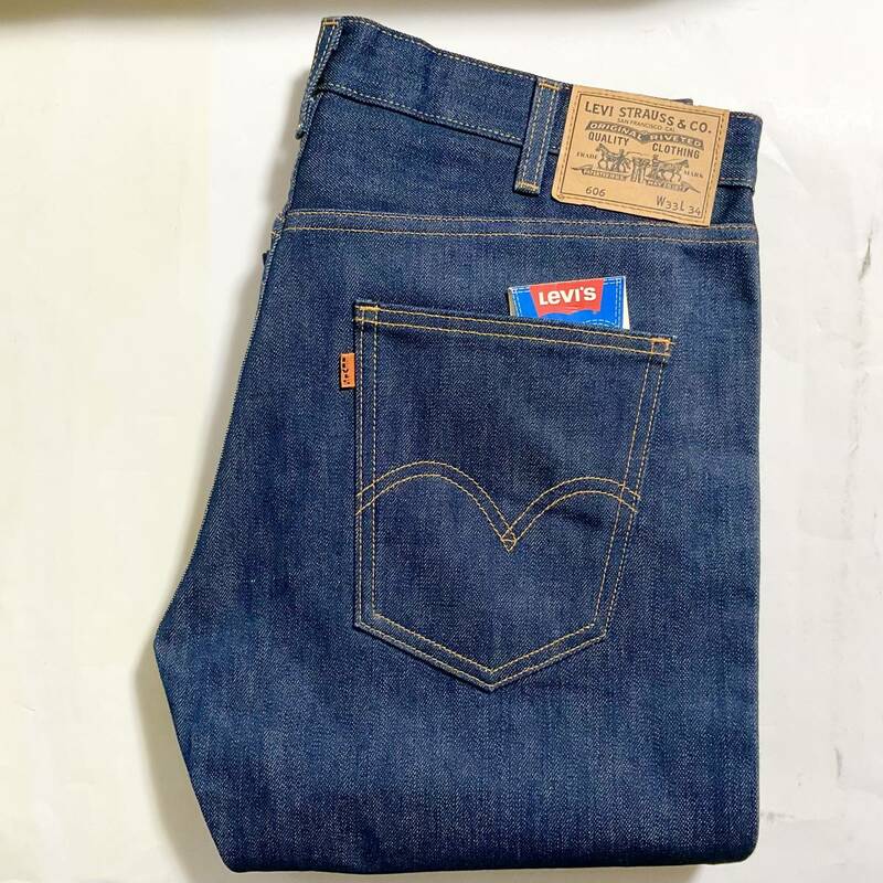 LVC　LEVI'S VINTAGE CLOTHING / USA　606/W33 L34　インディゴブルー　　　W118