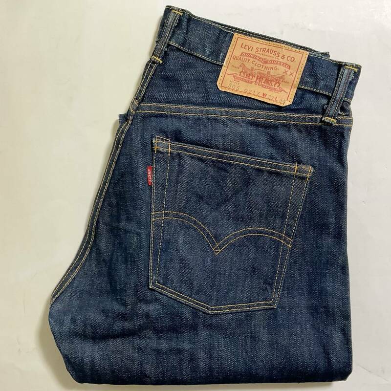 LVC　LEVI'S VINTAGE CLOTHING 　67505/551ZXX /W33　日本製　インディゴブルー　　　W118