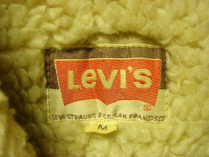 70’s LEVIS ヴィンテージ ランチコート リーバイス 茶タブ