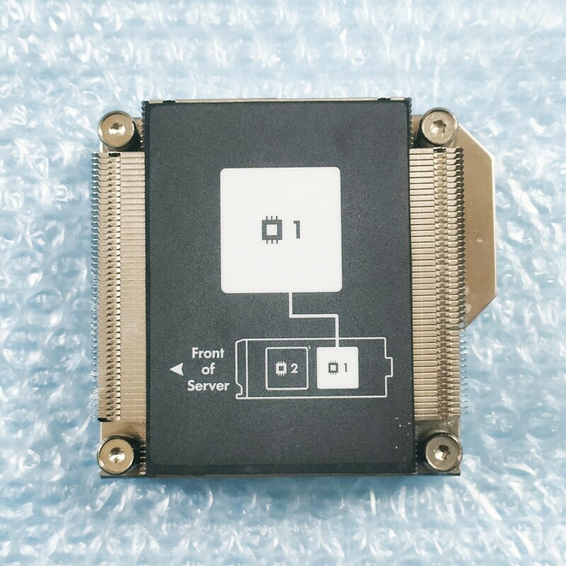 【送料520円/同梱可】LGA2011対応 HP ProLiant BL460c G8 取外し品 CPU用ヒートシンク CPUクーラー (CPU1)