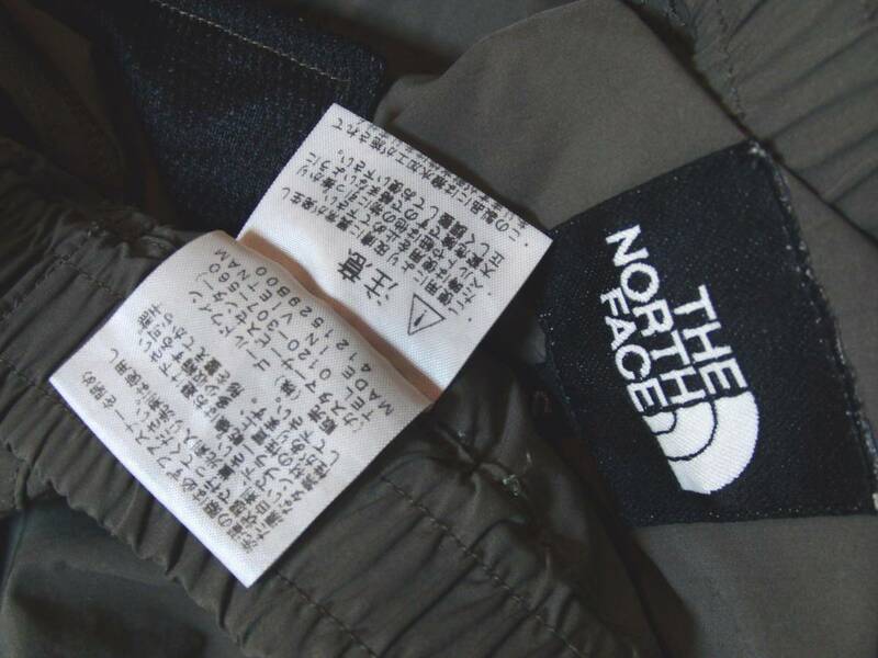 即決良好!!透湿清涼THE NORTH FACEハーフパンツSカーキ系【刺繍入り】ノースフェイスポケット付ショートパンツ☆ゴールドウィン登山OUTDOOR