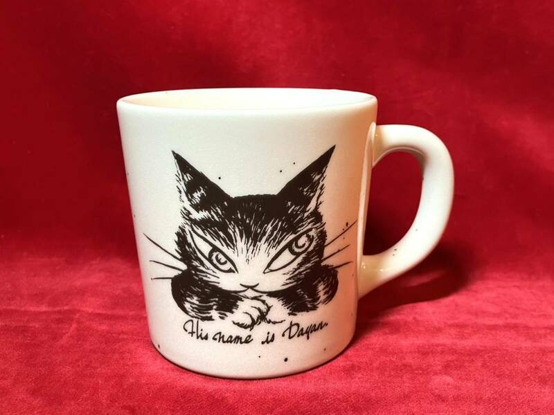 ビンテージ 1976 当時物 猫のダヤン わちふぃーるど 陶器製 マグカップ 両面イラスト ダヤン グッズ