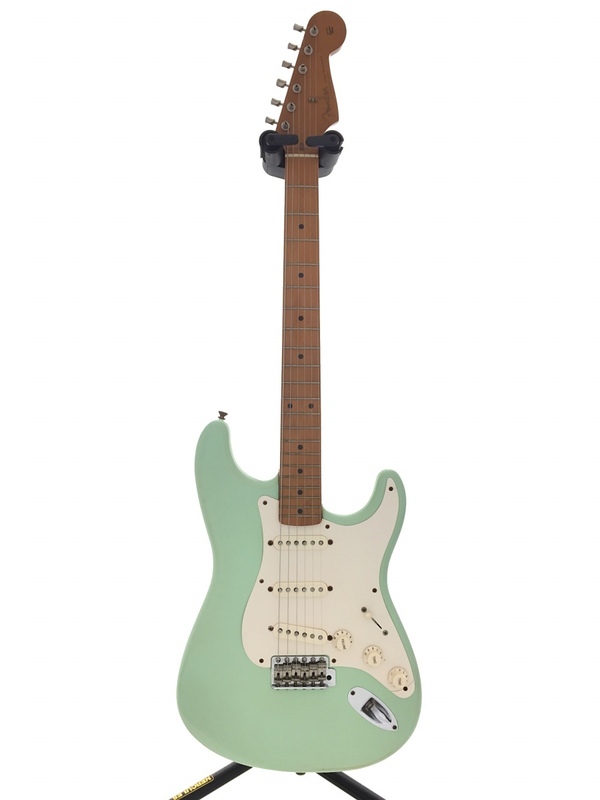 Fender Mexico◆Classic 50s Stratocaster/Surf Green/1996/ピックガード割れ有