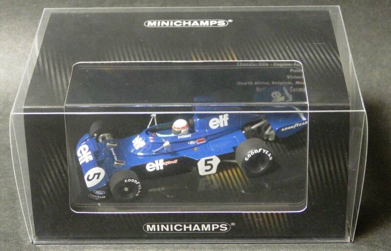 未展示 1/43 1973 Tyrrell Ford 006 J.Stewart #5 ティレル フォード J・スチュワート World Champion F1 MINICHAMPS ミニチャンプス