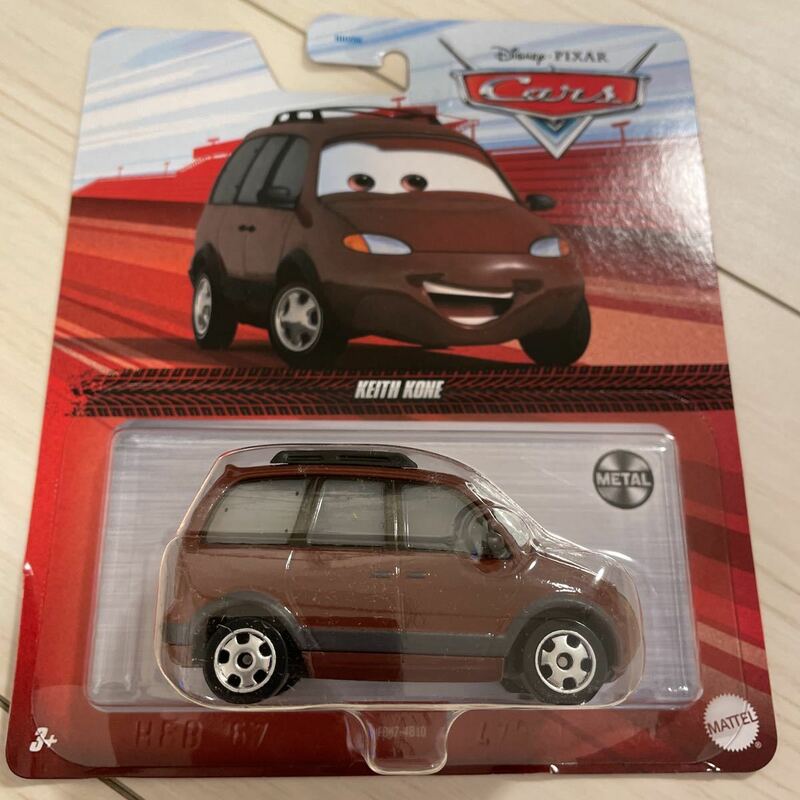 マテル カーズ KEITH KONE キース コーン MATTEL CARS レースファン ミニカー キャラクターカー