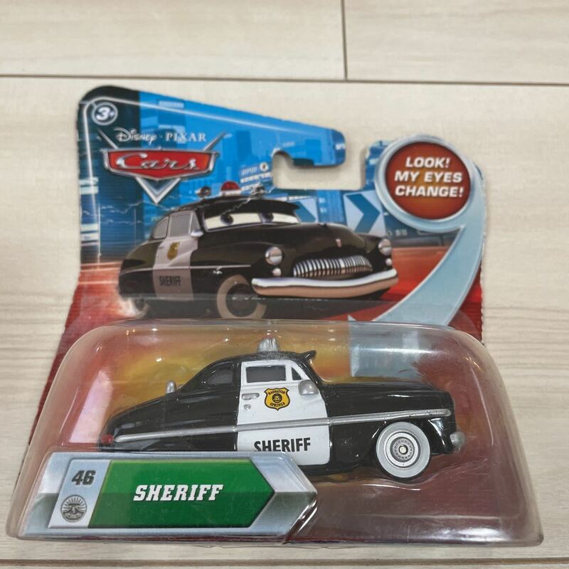 マテル カーズ マイ アイチェンジ シェリフ SHERIFF Look My Eyes Change MATTEL CARS ミニカー キャラクターカー