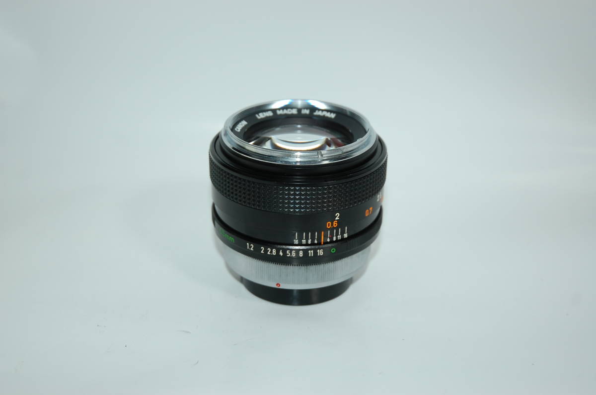 キャノン旧FD　５５㎜　F1,2　　　　　　　　　　　　　　A999