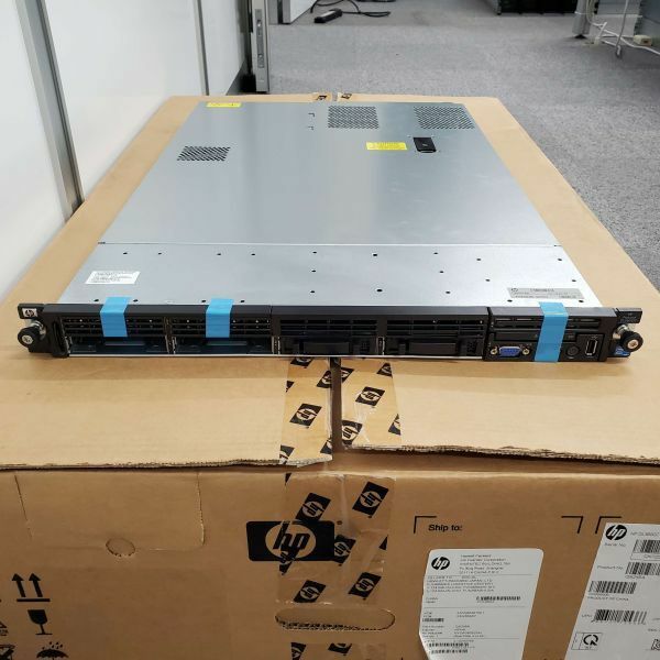 @T0297 秋葉原万世鯖本舗 新古品(動作確認のための開封のみ) HPE ProLiant DL360 G7 Xeon-E5620/Mem-6G/HDDなし